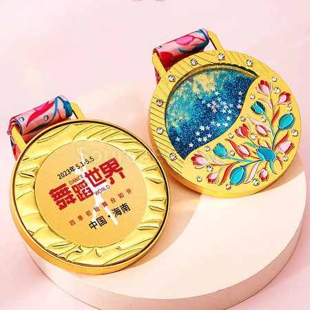 Customization Blossoms Medal Promotional Products
