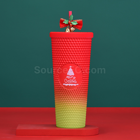 Customization 710ML Christmas Sippy Cup Promotional Products