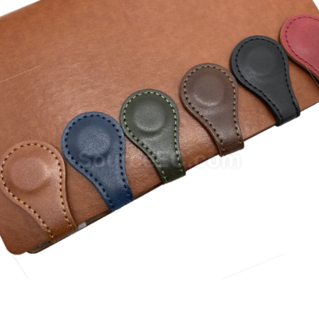 Customization Genuine leather magnetic bookmark Promotional Products
