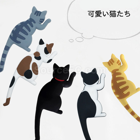 Customization Cat refrigerator with magnetic hook Promotional Products