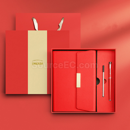 Customization New Business Three fold Laptop Gift Box Promotional Products