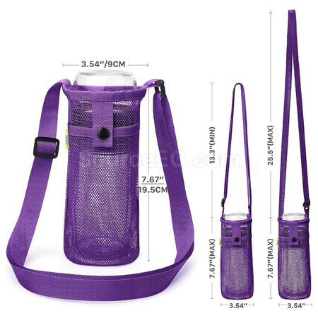 Customization Carrier Mesh Water Bottle Bag Promotional Products