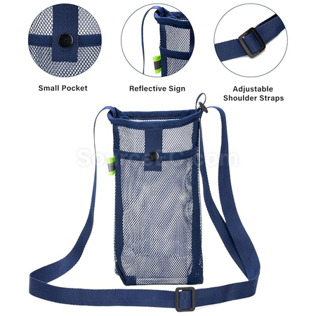 Customization Carrier Mesh Water Bottle Bag Promotional Products