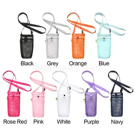 Customization Carrier Mesh Water Bottle Bag Promotional Products