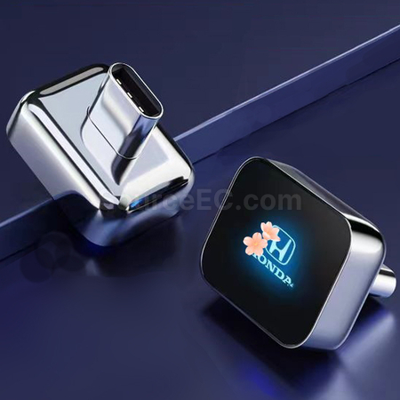 Customization Type-C USB Flash Drive with Lighting Logo Promotional Products