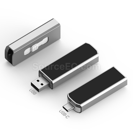 Customization Type-C USB Flash Drive with Lighting Logo Promotional Products