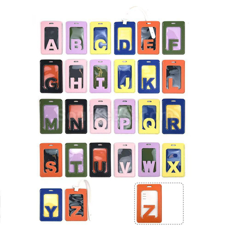 Customization 26 Letter Card Holder/Luggage Tag Promotional Products