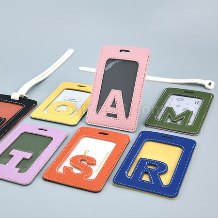 Customization 26 Letter Card Holder/Luggage Tag Promotional Products