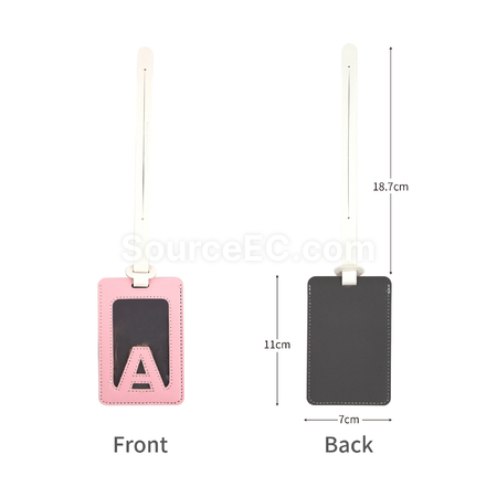 Customization 26 Letter Card Holder/Luggage Tag Promotional Products