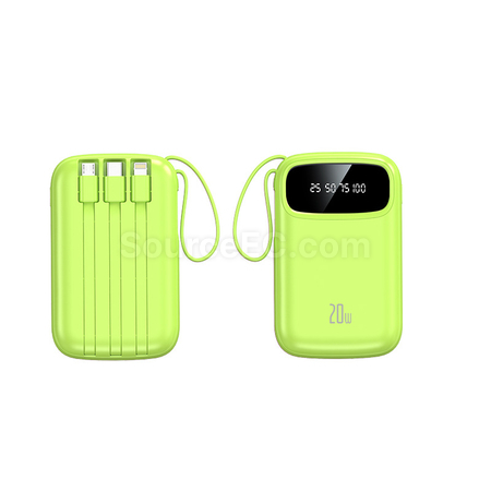 Customization 3C Certified Comes With Four Wires Mobile Power Bank Promotional Products