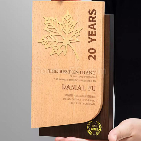 Customization Wooden Plate Promotional Products