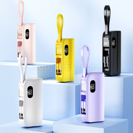 Customization Wireless Capsule Charging Bank with Phone Stand Promotional Products