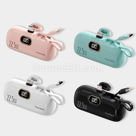 Customization Wireless Capsule Charging Bank Promotional Products