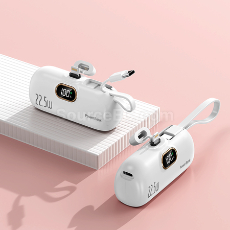Customization Wireless Capsule Charging Bank Promotional Products