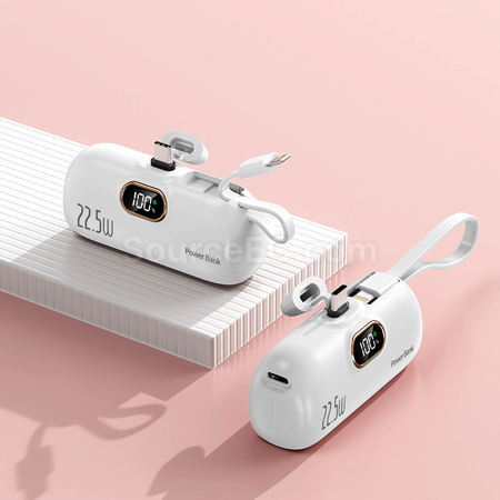 Customization Wireless Capsule Charging Bank Promotional Products