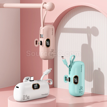 Customization Wireless Capsule Charging Bank Promotional Products