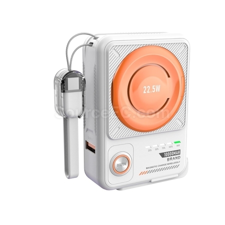 Customization 22.5W built-in AC plug power bank Promotional Products