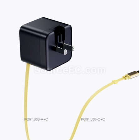 Customization Mini charging head with built-in extension cable type-c Promotional Products