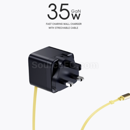 Customization Mini charging head with built-in extension cable type-c Promotional Products