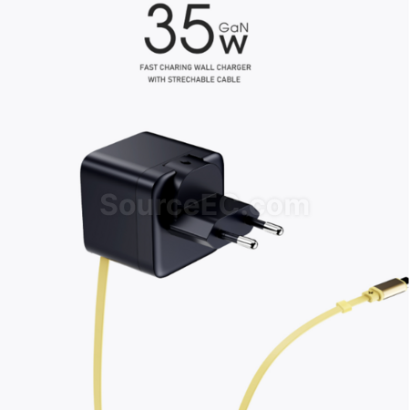 Customization Mini charging head with built-in extension cable type-c Promotional Products