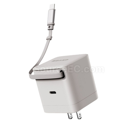 Customization Mini charging head with built-in extension cable type-c Promotional Products