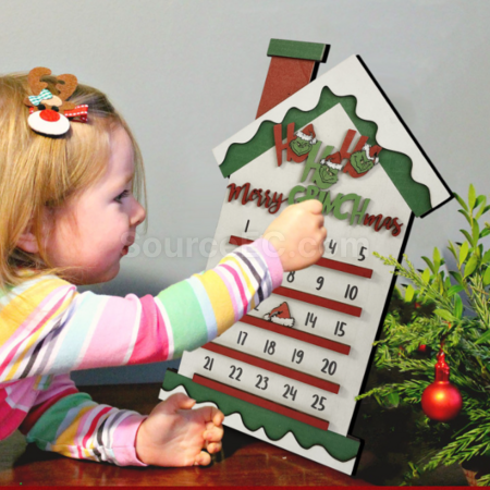 Customization Christmas Countdown Ornament Promotional Products