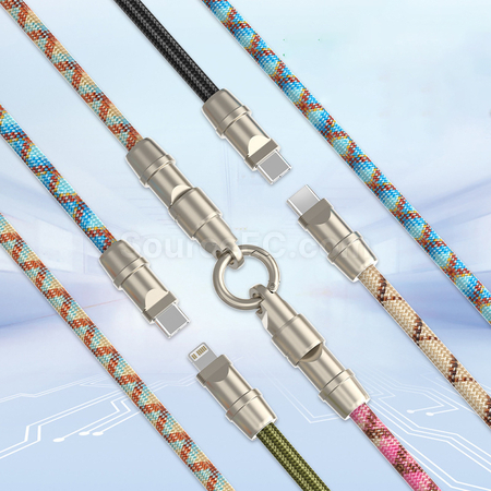 Customization Two-in-1 Charging Mobile Phone Rope Promotional Products