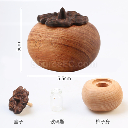Customization Persimmon Aroma Wood Promotional Products