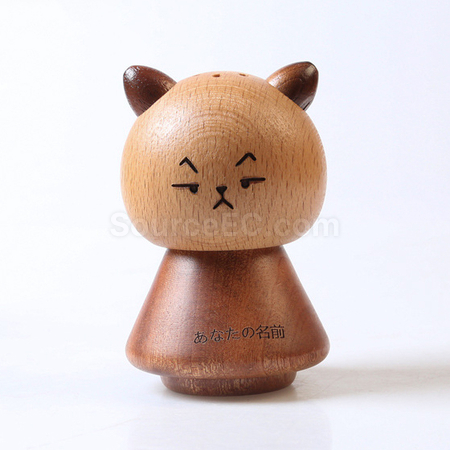 Customization Lucky Cat Aroma Wood Promotional Products