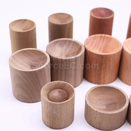 Customization Cylinder  Aroma Wood Promotional Products