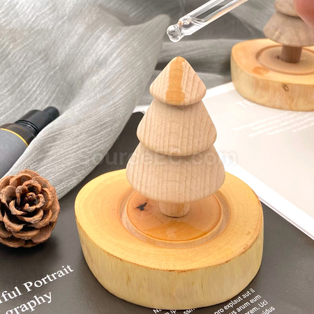 Customization Christmas Tree Aroma Wood Promotional Products