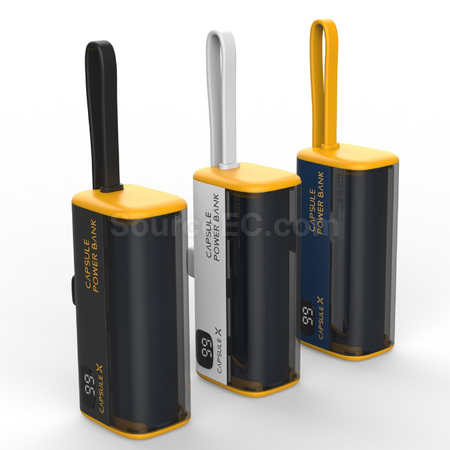 Customization Wireless Capsule Charging Bank Promotional Products