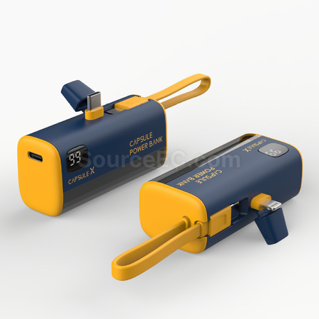 Customization Wireless Capsule Charging Bank Promotional Products
