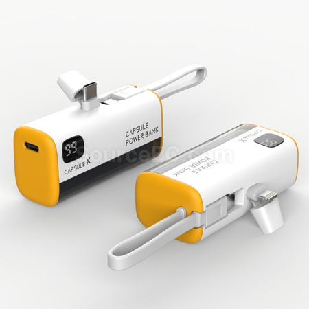 Customization Wireless Capsule Charging Bank Promotional Products