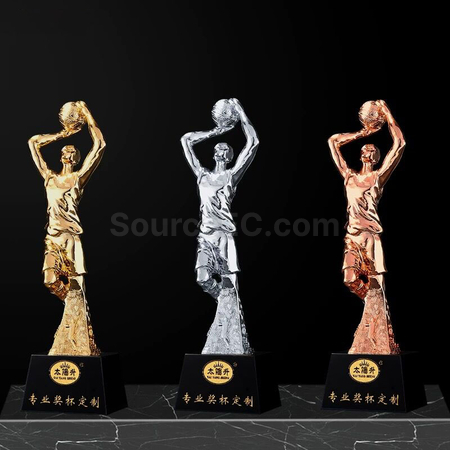 Customization Gold-Plated Sports Trophy Promotional Products