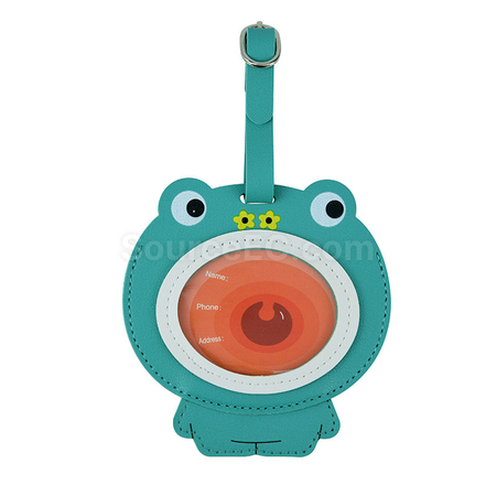 Customization Cartoon PU Luggage Tag Promotional Products