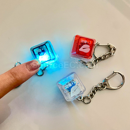 Customization Unzip Button Keychain Promotional Products