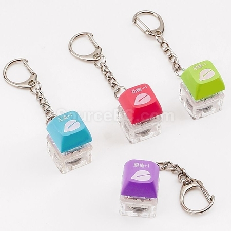Customization Unzip Button Keychain Promotional Products