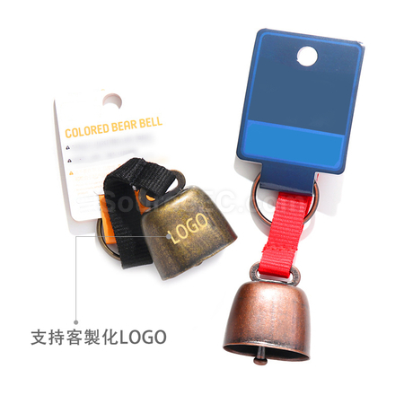 Customization Outdoor Hiking Bear Bell Backpack Pendant Promotional Products
