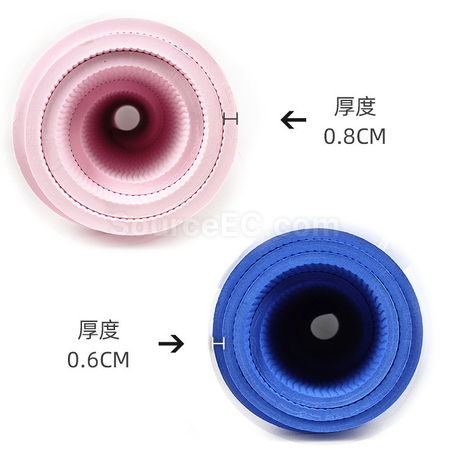 Customization Round Shock-absorbing Yoga Mat Promotional Products