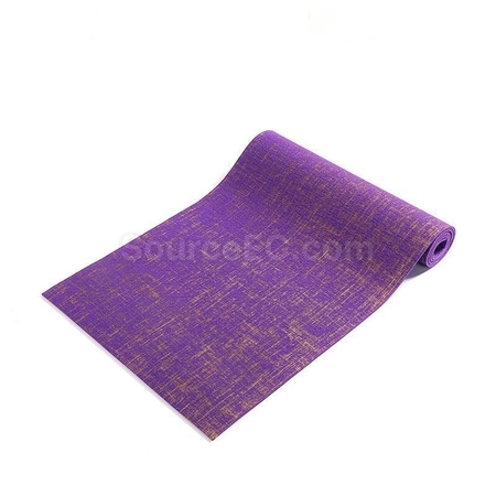 Customization PVC Jute Yoga Mat Promotional Products