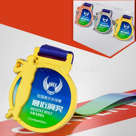 Customization Golf Metal Medal Promotional Products