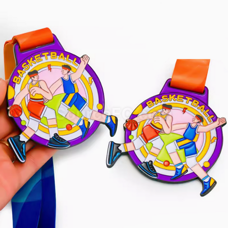 Customization Basketball Metal Medal Promotional Products