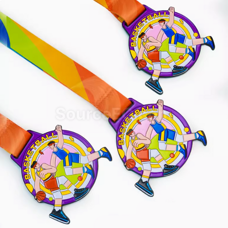 Customization Basketball Metal Medal Promotional Products