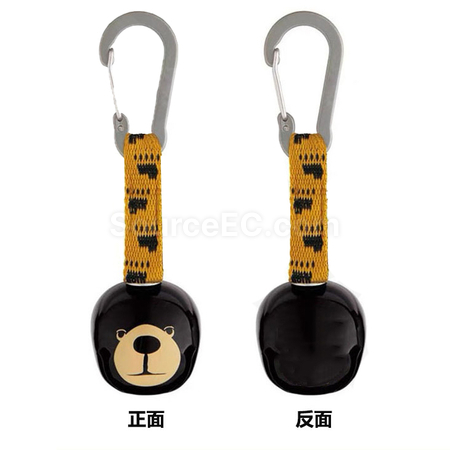 Customization Outdoor Hiking Bear Bell Backpack Pendant Promotional Products