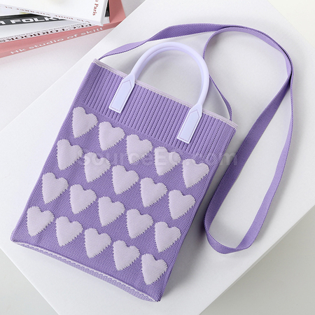 Customization Hand-held Knitted Eco-friendly Bag Promotional Products
