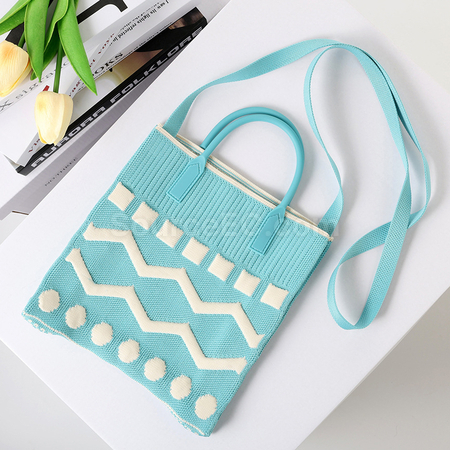 Customization Hand-held Knitted Eco-friendly Bag Promotional Products
