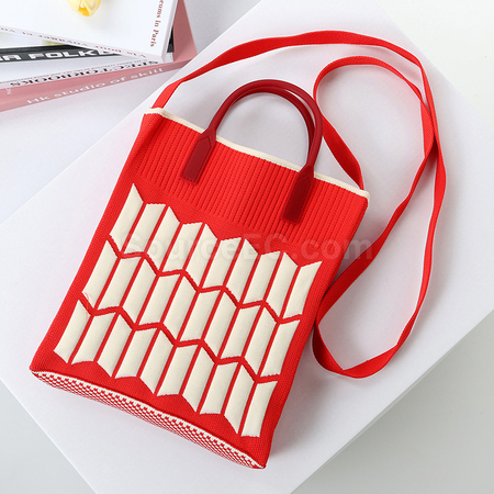Customization Hand-held Knitted Eco-friendly Bag Promotional Products