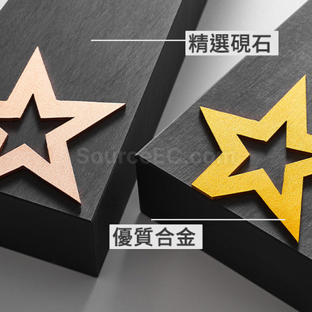 Customization Star Inkstone Metal Trophy Promotional Products