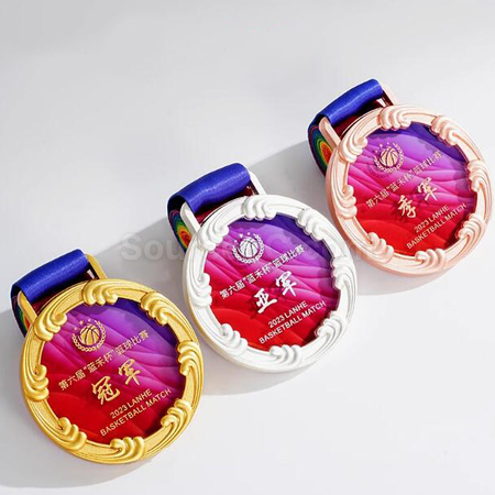 Customization Wave Metal Medal Promotional Products
